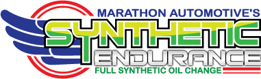 Marathon Automotive's synthetic endurance full synthetic oil change